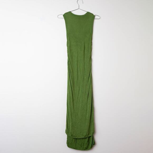 Atlein Collective Green Knit Midi Dress - Size S - Picture 3 of 7